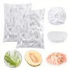 100pcs Cling Film Covers Reusable Food Storage Cover Vegetable Storage Bag Stretch Wrap Bowl Dish Cover Storage Bag Kitchen Tool 4
