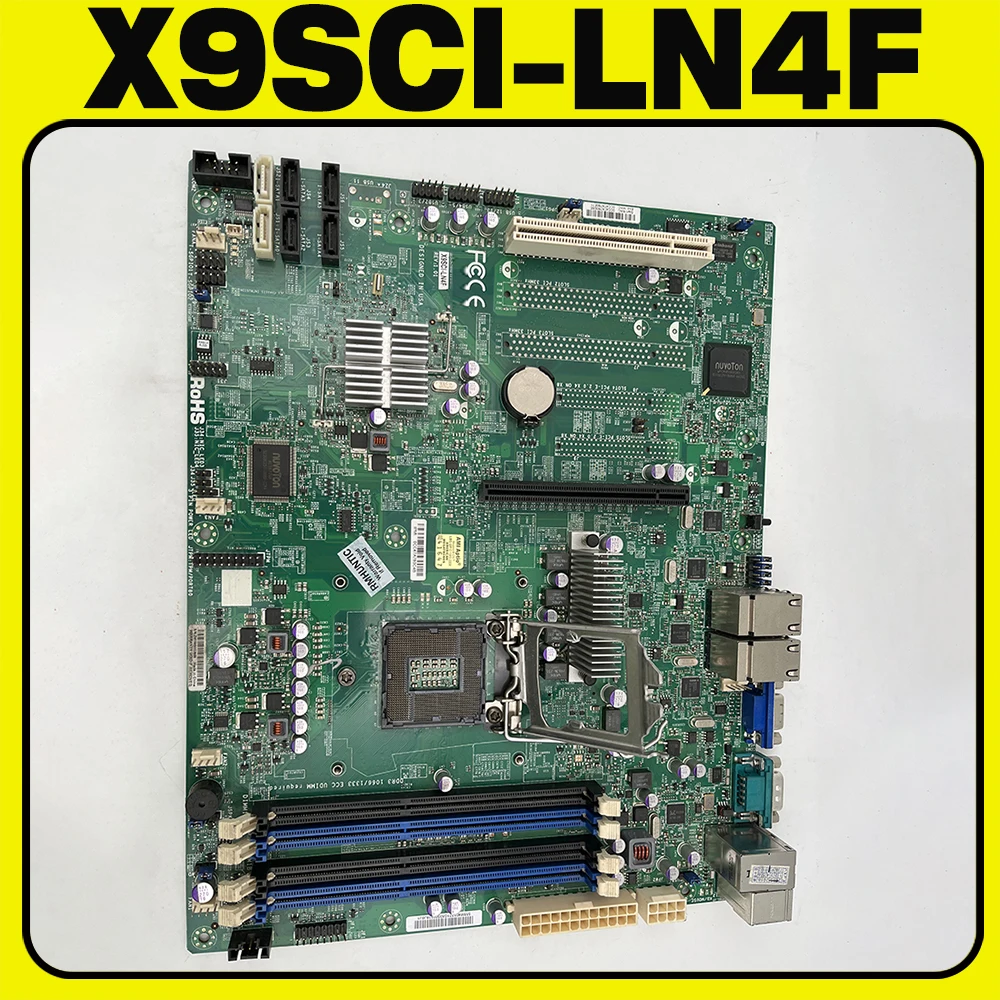 

X9SCI-LN4F Motherboard Xeon E3-1200 V1/V2 Series 2nd and 3rd Gen Core i3 DDR3 LGA1155 For Supermicro