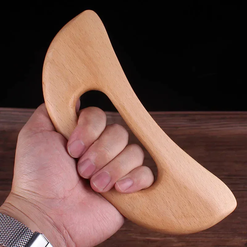 Guasha Board Wooden Gua Sha Tool Scraping Board Massage Tool Slimming Gua Sha Scraper Body Therapy