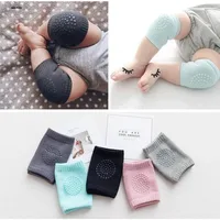 Baby Knee Protection Socks Solid Color Non Slip Socks Children's Crawling-Socks Floor-Socks Boys and Girls' Knee Protection 1