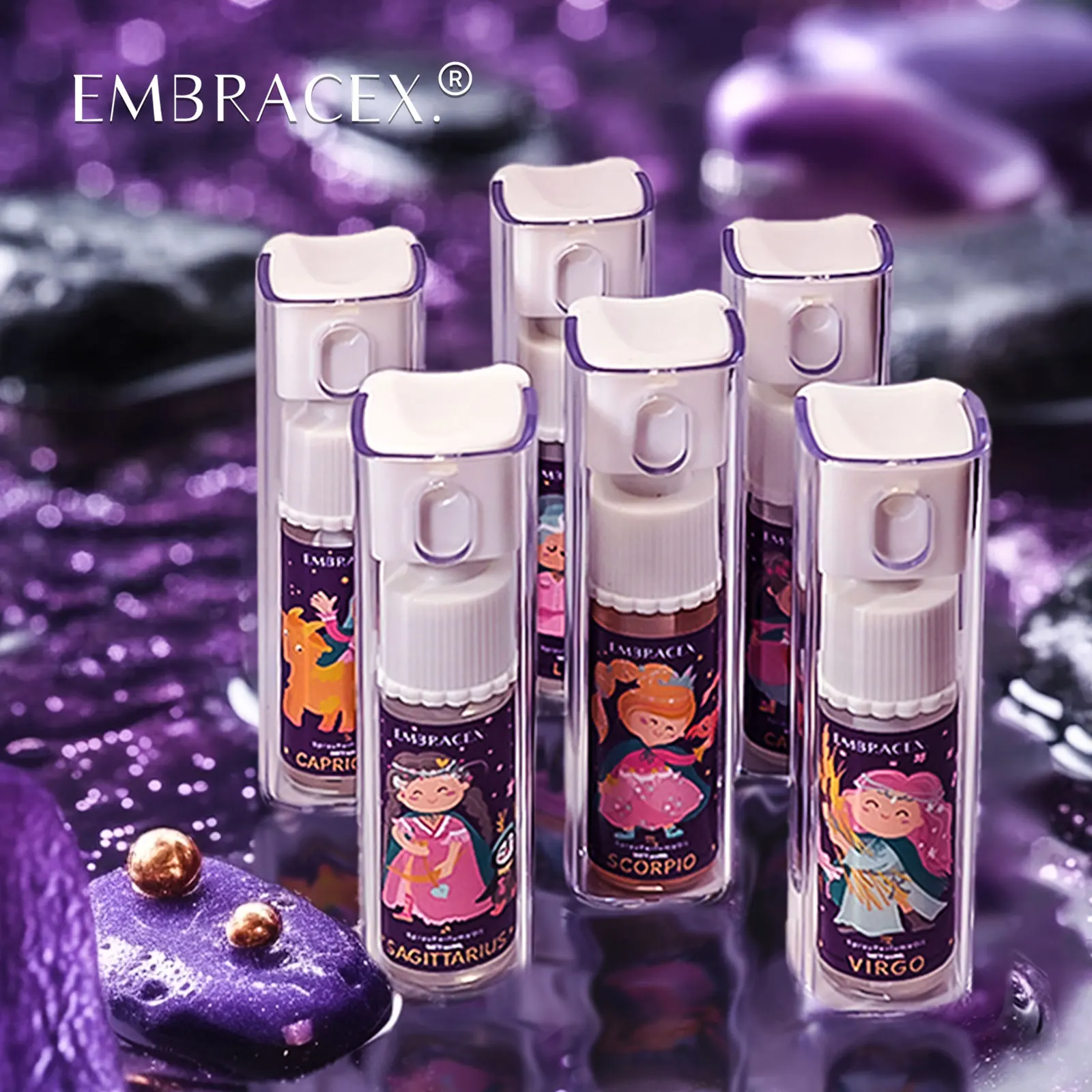 10 ml Zodiac 12 Sterrenbeeld Parfumspray met Essentiële Oliën, Bodyspray, Geurparfum voor Dames, Parfumcadeaus_voghion.com