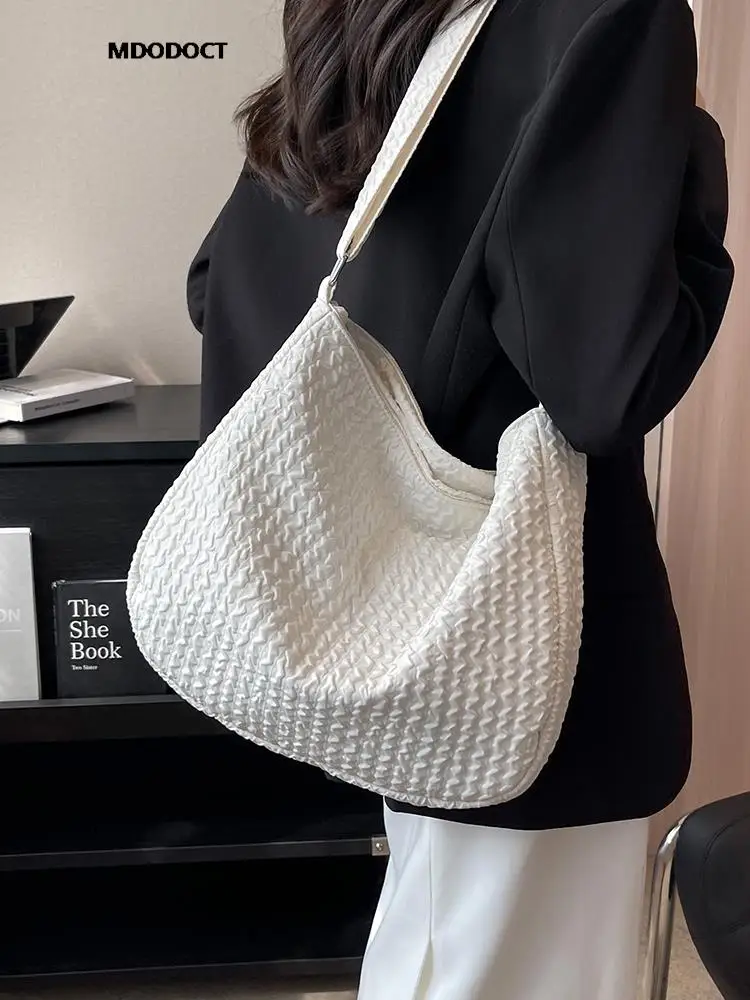 New Fashion Tote Designer Woven High Quality Women's Shoulder Bags Luxury  Leather Large Capacity Tote Bag Casual Versatile - AliExpress