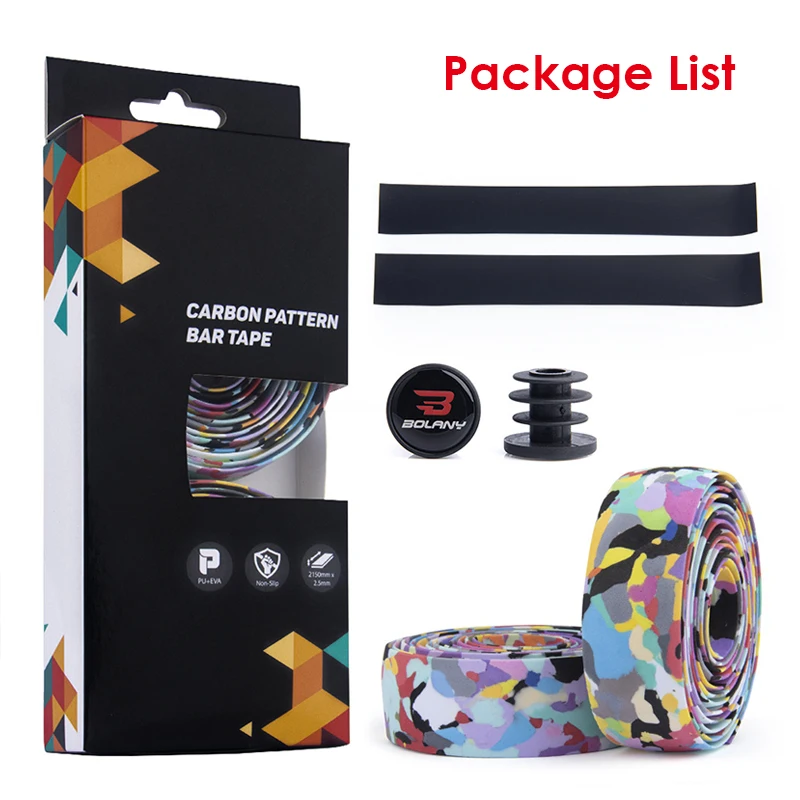 Bicycle Handlebar Tape Stretch EVA Comfortable Bike Winding 2150mm Road Bike Handle Bar Tape Grip