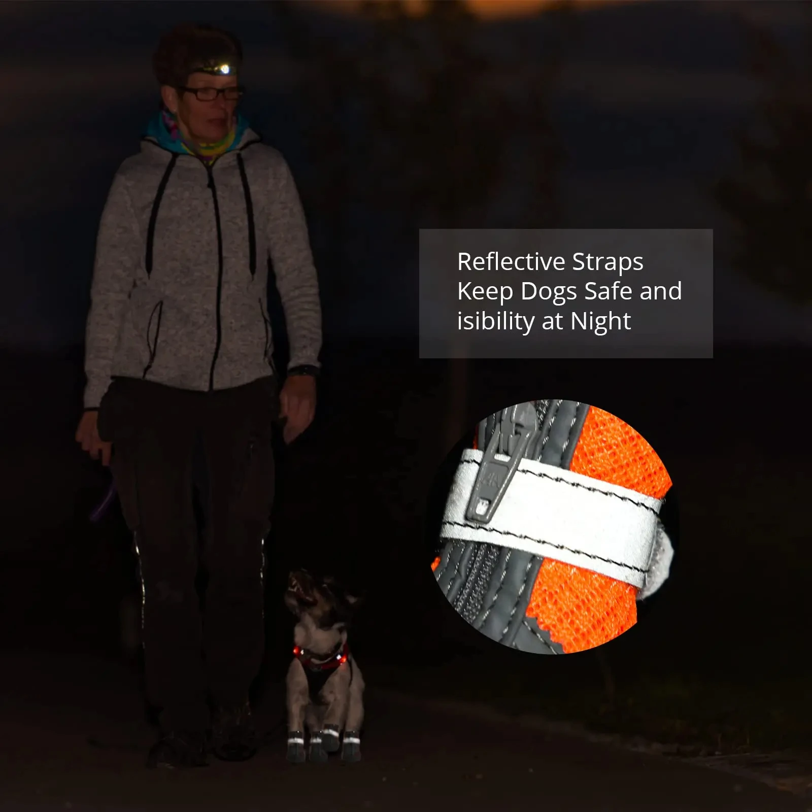 Waterproof Reflective Dog Shoes 3
