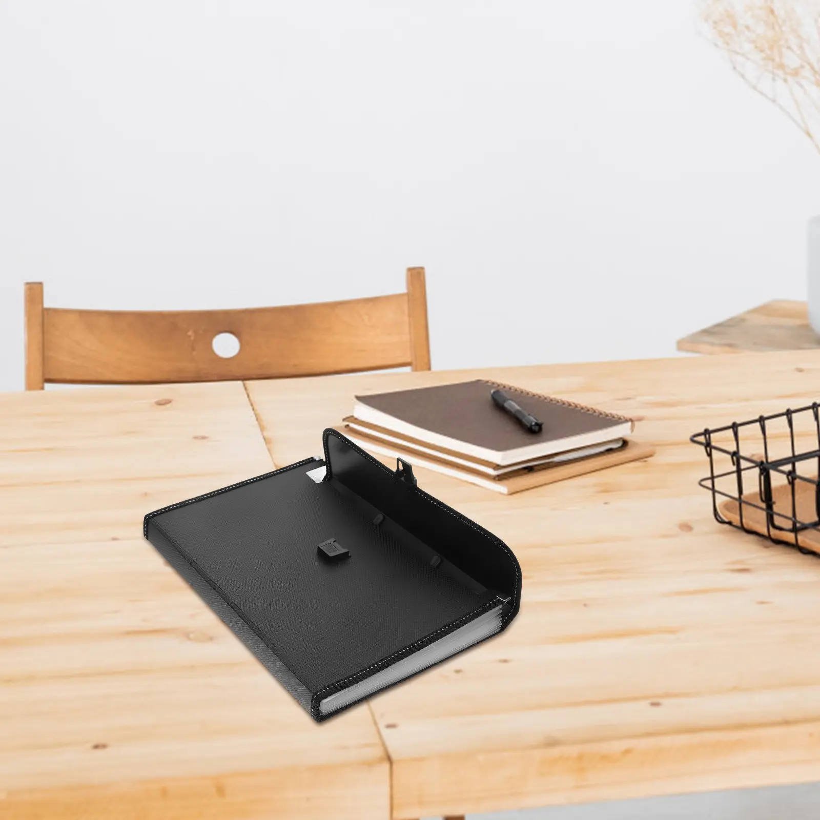 12단 휴대용 확장형 아코디언 파일 정리함 손잡이 영수증 문서 폴더 정리함 사무실 가정용 영수증 바인더