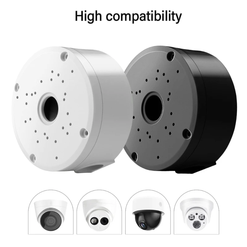 User friendly Plastic Waterproof Box Waterproof Junction Box for Security Camera Support CCTV Equipment Mount Fixation security camera box