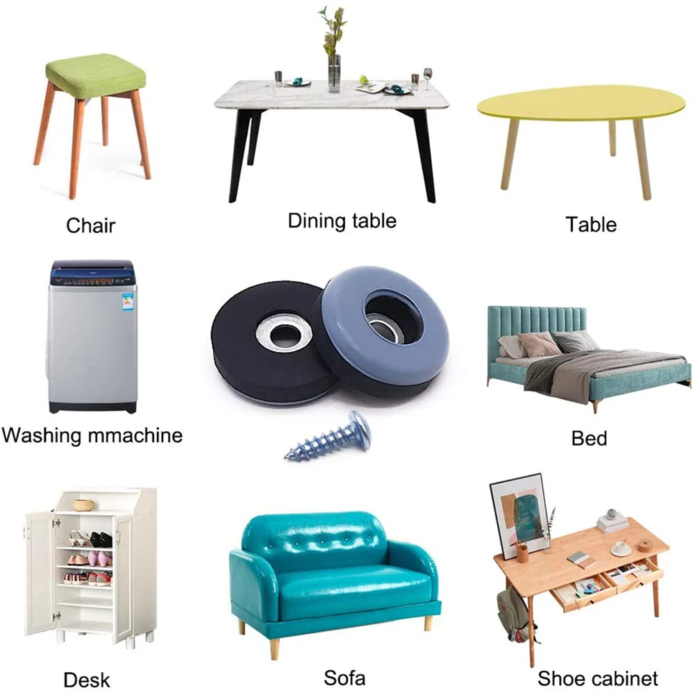 Premium 20-Piece PTFE Furniture Glide Set