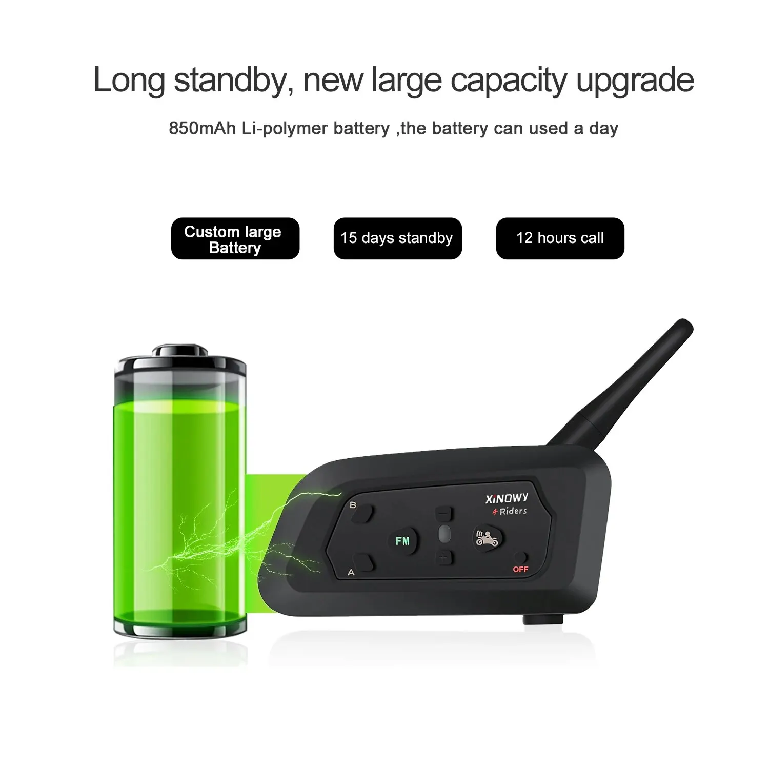 Рисунок 4 - XiNOWy V4C рефери гарнитура Bluetooth