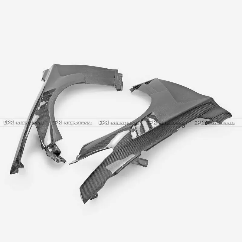 

For Infiniti Q50 V37 Carbon Fiber Front Vented Fender BodyKits 2Pcs Mudguards Trim Body Kits Bodykit