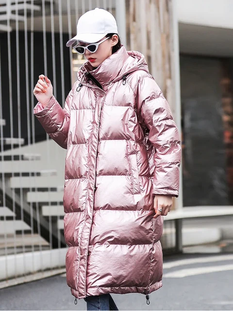 Women Jackets Winter Coat Hooded Cotton Padded Oversized Bubble Coat Puffy  Patches on Arm Fashion Outerwear - AliExpress