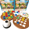 Rompecabezas a juego para niños, juegos de mesa con forma geométrica, juguetes de interacción educativa temprana, juegos de batalla