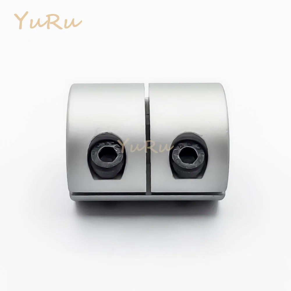 Rigid Shaft Coupler 1PCS D16L16 SB Series Rigid Clamp Coupling D16L16 Bore 2/3/3.17/4/5/6/6.35/8mm Aluminium Drive Shaft CNC Jaw Shaft Motor Coupler
