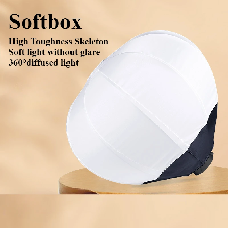 35CM Globe Lantern Softbox Bowens Mount Quick Ball Diffuser Ring Soft Light Modifier Film-Making Video Shoot Flash bowens mount softbox photography softbox portable softbox
