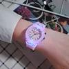 New Sport Kid Watches For Girls Boys Gift Personality Clock Easy Read Children Silicone Flash Quartz Wristwatches Reloj Infantil 3