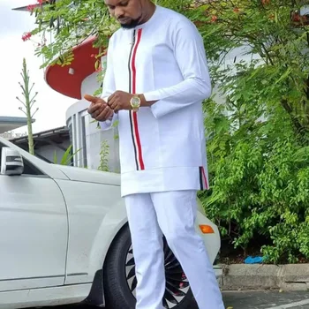 Alternative view of Kabiru Long Sleeve Dashiki Outfit