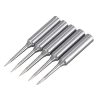 900M-T-LI 0.8mm Point Diameter Soldering Solder Iron Tips 5 Pcs 2