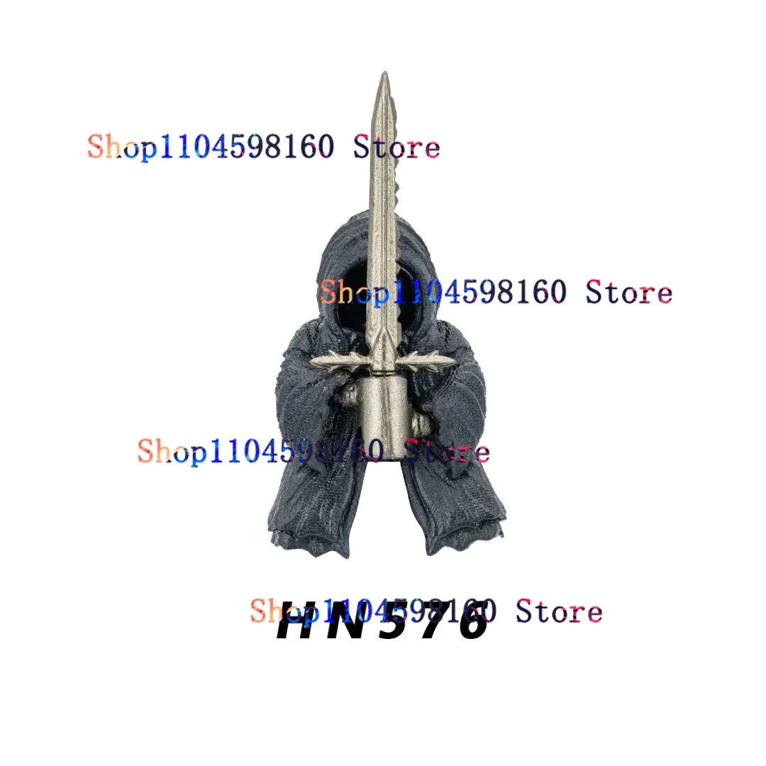 HN576 Anime Movies Cartoon TV Lord Toy Nazgul Wraith Hobbit Bricks Toys Rings Building Blocks Kids Model Birthday Gifts building block toys