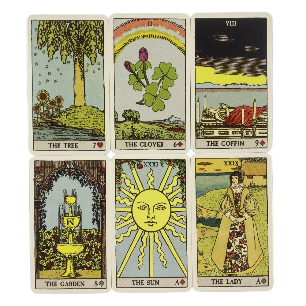 Pixie's Astounding Lenormand Cards A 36 English Fate Divination Deck Borad Games 4