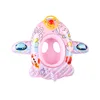Baby Inflatable Swim Ring Toy Aircraft Shape Swimming Circle Seat Float Swimming Pool Beach Summer Water Toy Floats for Children 4