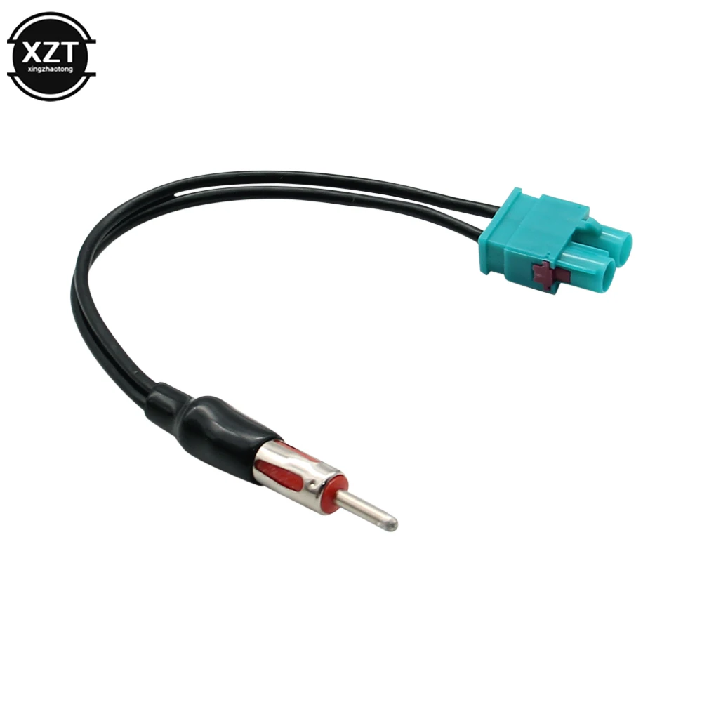 Radio Audio Cable Adaptor Antenna Male Double Fakra-Din Head Adapter Male Aerial for Audi VW Volkswagen Car ethernet cable power supply cable edl cable wrapping wire cable