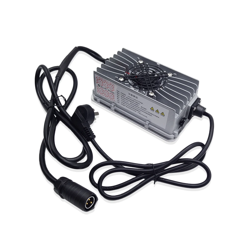 OLOMM premium silent silver metal 60V 10A charger for Sur-Ron Light Bee electric off road motorcycle