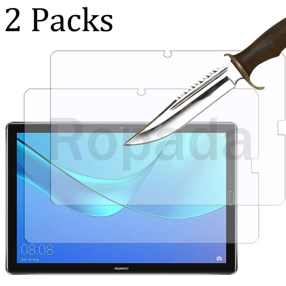 

2PCS Glass screen protector for Huawei MediaPad M5 10/M5 10 pro 10.8 10.8‘’ tablet protective film HD Clear 9H hardness