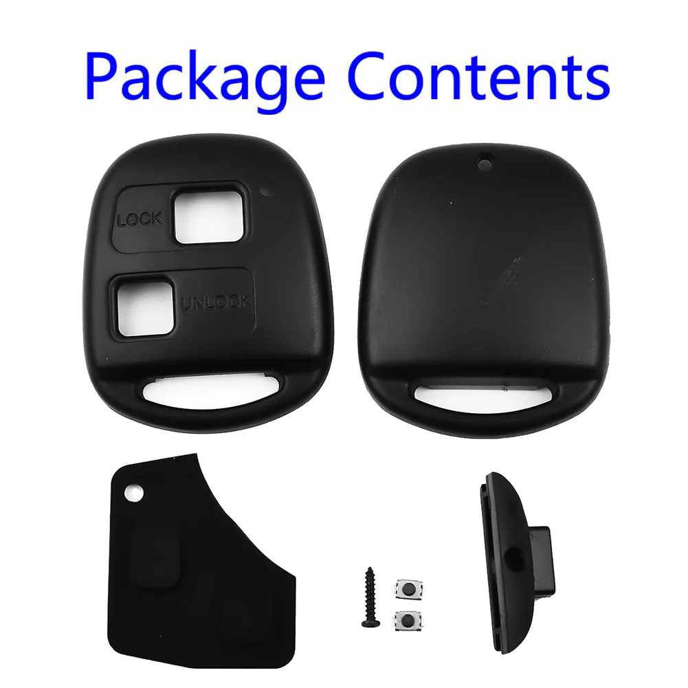 Remote Car Key Case Button Pad Micro Switch For Toyota Yaris Corolla Anti Scratch Accessories Keychain