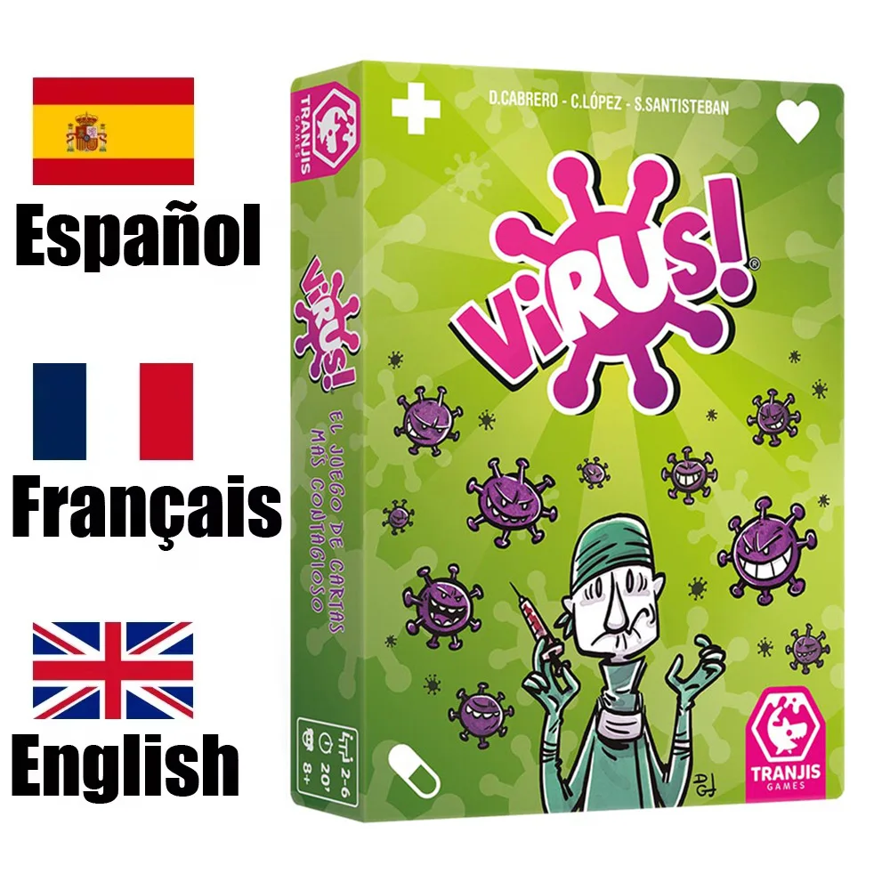 Virus Card Party Game 1
