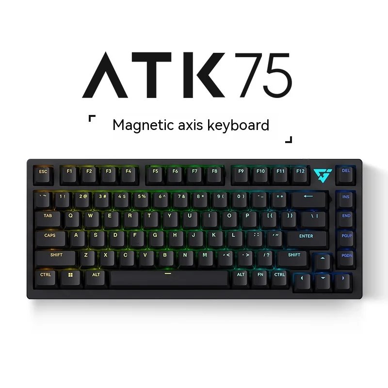 Vxe-atk75メカニカルキーボード,68キー,磁気スイッチ,e-sportsゲーマー 