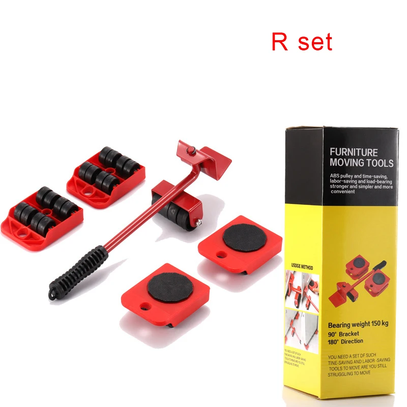 

Heavy Moving Device Universal Wheel Moving Furniture Moving Device Moving Bed Pulley Labor Saving Moving Artifact Tools
