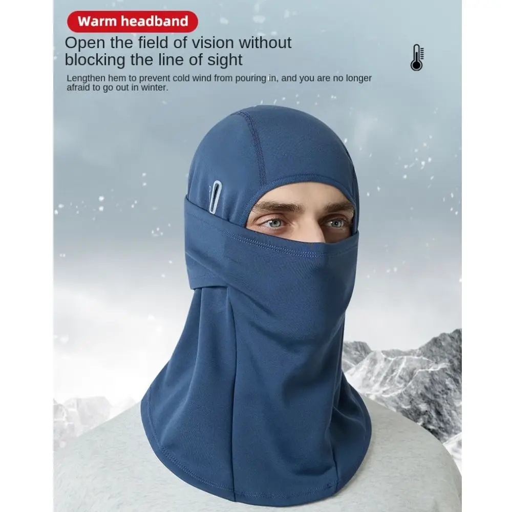 유니섹스 발라클라바 사이클링 캡 방풍 방한 모자 겨울용 따뜻한 러닝 스카프 스키 페이스 마스크 풀오버 모자 자전거 풀페이스 커버