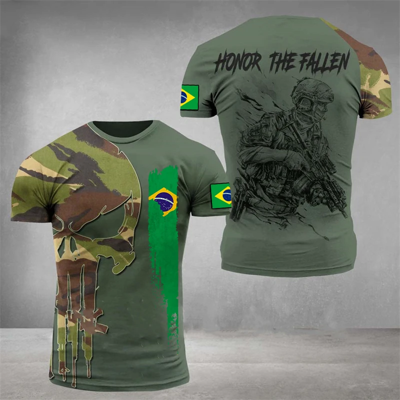 Camiseta Brasil Veteran AlfaBonix - frente