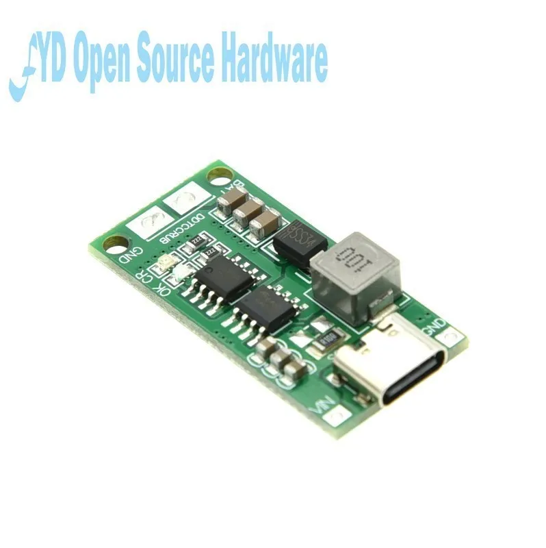 2S 3S 4S Caricabatteria Agli Ioni Di Litio Scheda Di Protezione Della Batteria Scheda Di Ricarica Boost Usb Typec Dc3-5V