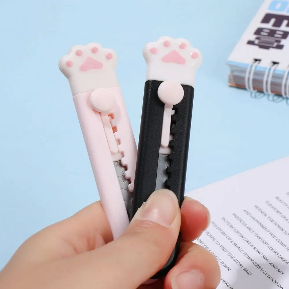 Utility Knife utility knife 1PC Mini Retractable Letter Opener Box Cutter Portable Carton Opener Paper Cutting Tool