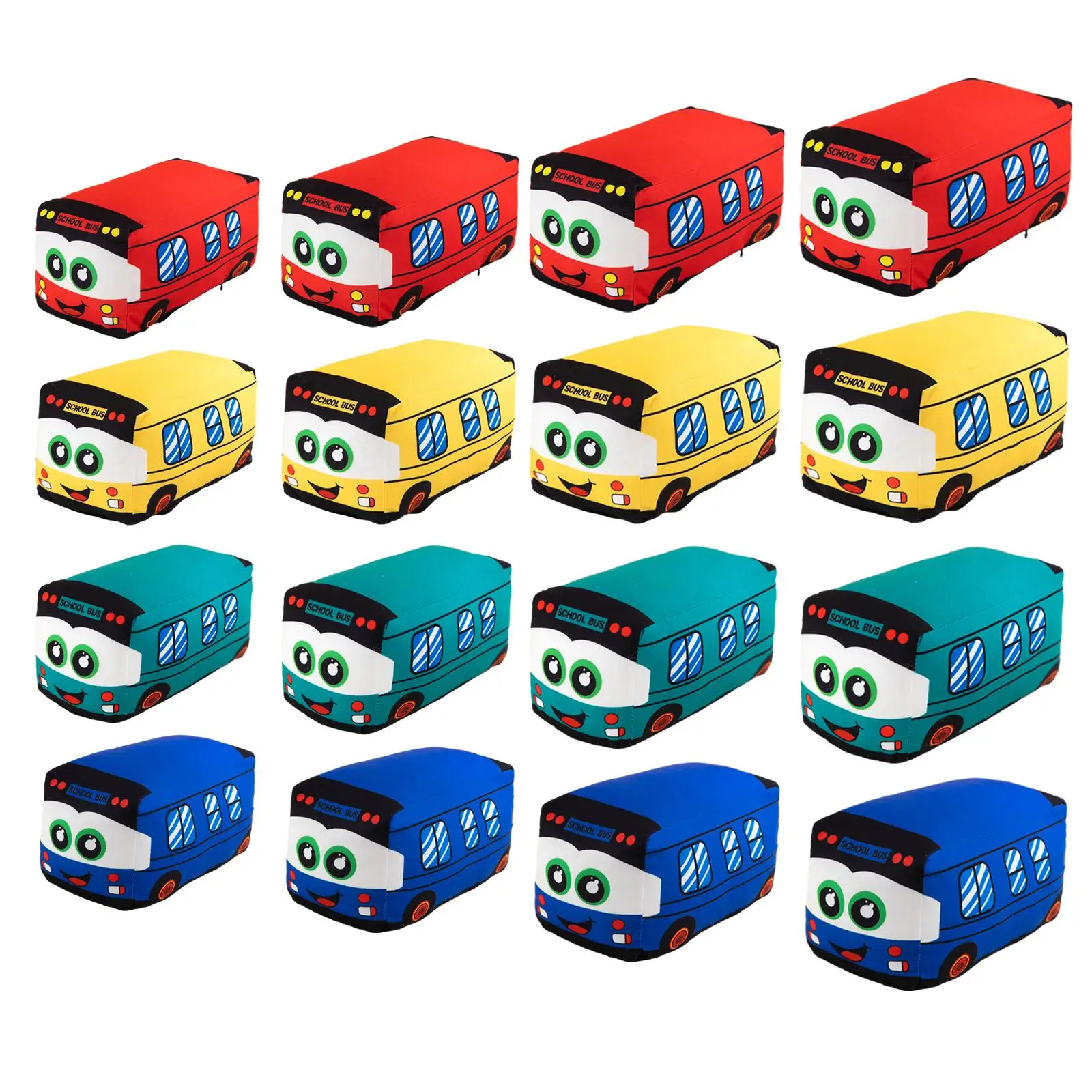 

Плюшевый школьный автобус, детские подарки, украшение для дома, праздничный подарок, декоративная подушка для автомобиля, дивана, кабинета, спальни, путешествий