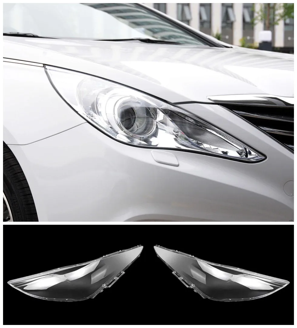 

Прозрачная затеняющая фара для Hyundai Sonata 8-го поколения 2010-2015