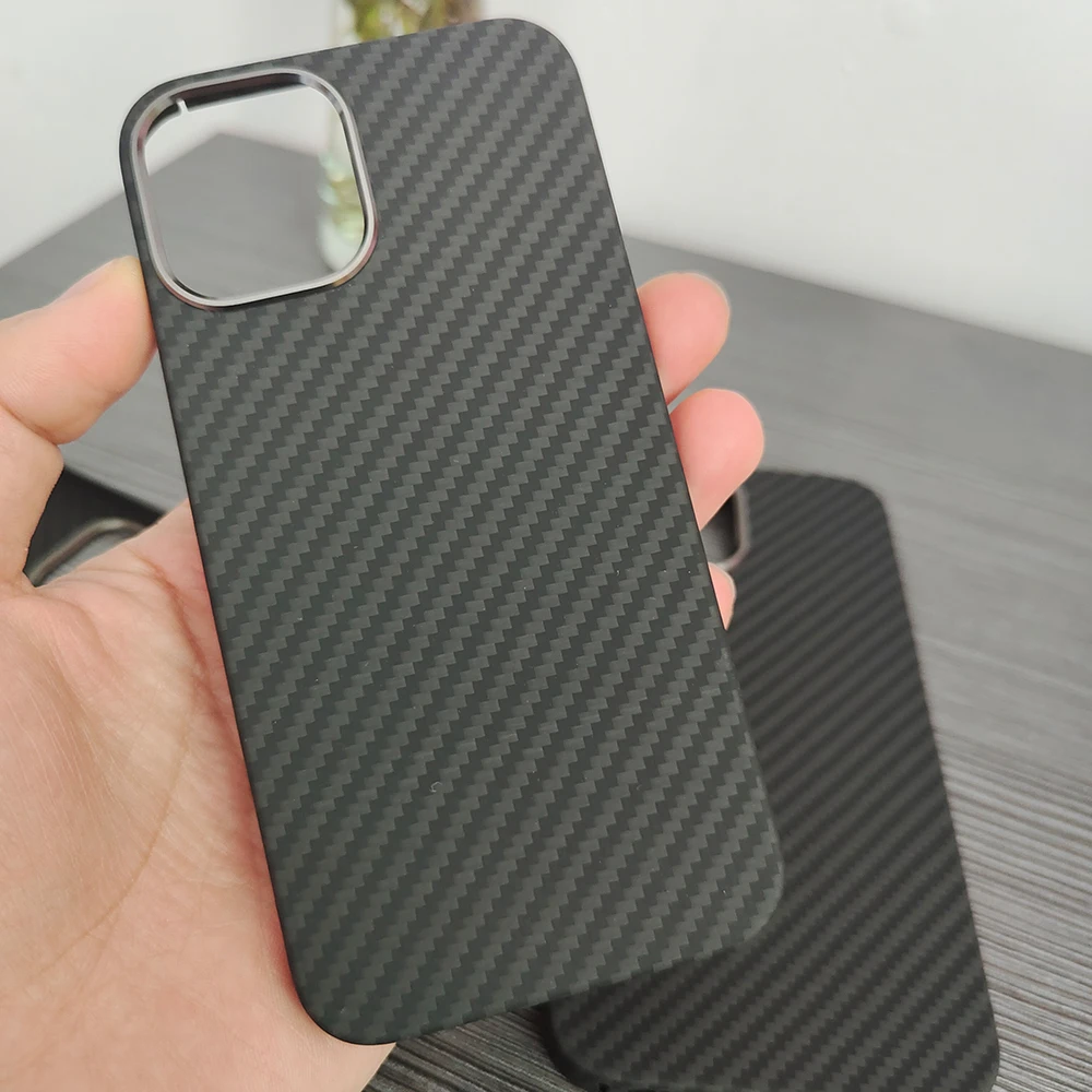 

Чехол из чистого углеродного волокна для телефона iPhone 12 Pro Max 12Pro, Ультратонкий чехол из арамидного волокна для телефона 12Promax 12 Mini, металлическое кольцо