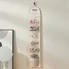 New 7 Grid Underwear Storage Bag Hanging Wall-mounted Sock Organizer Behind The Door Accessories Wardrobe Hanging Organizer 2