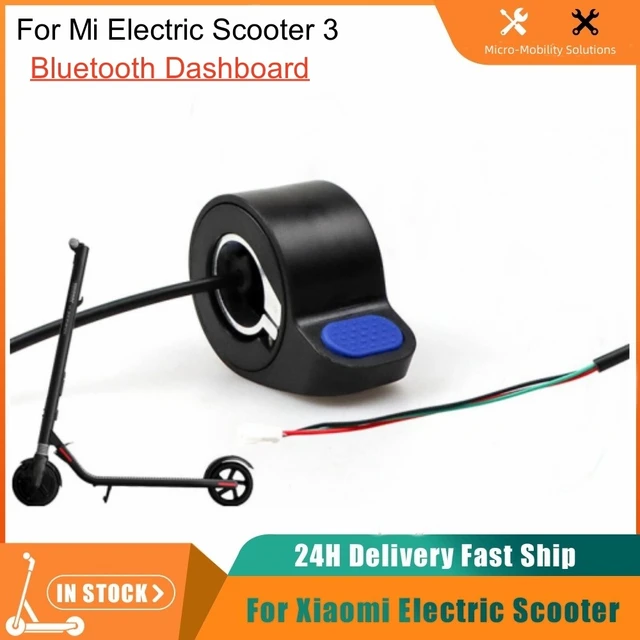 Acelerador de velocidad para patinete eléctrico Xiaomi MI3 Pro 2 1S M365,  botón de goma azul, piezas de acelerador de pulgar - AliExpress