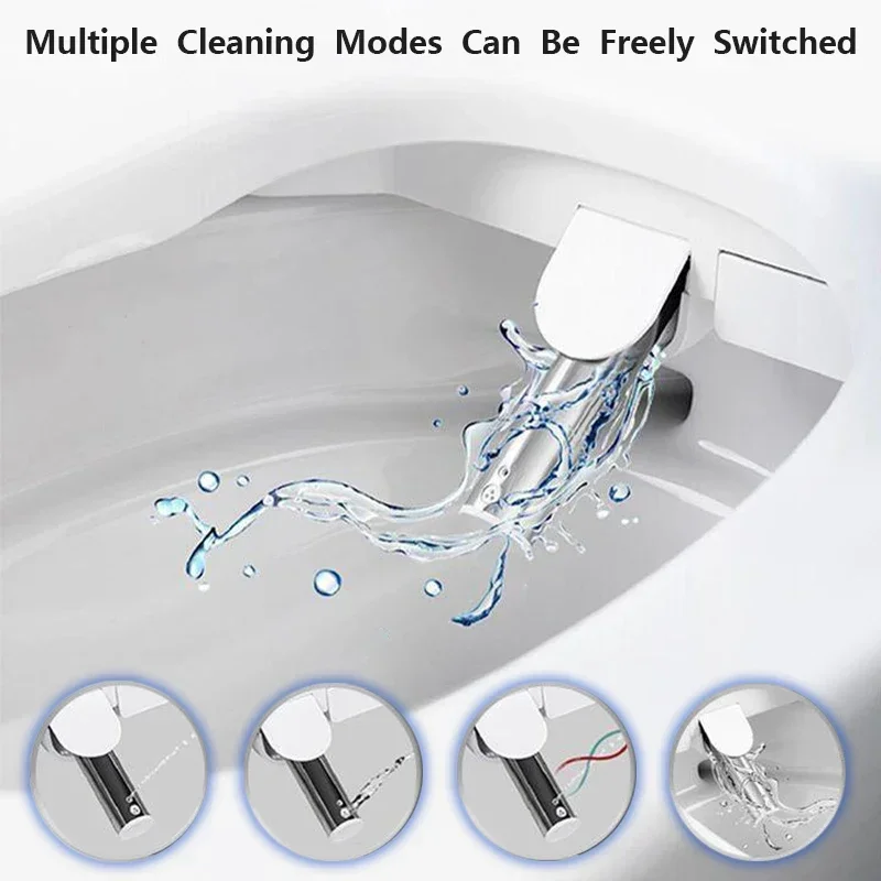 Smart Bidet Toilet Seat for Bathrooms Heated Seat Slow Close