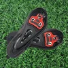 BUCKLOS for LOOK Keo Cleats Float Road Cycling Shoes Pedal Cleats for Look Keo Bike Self Locking Pedal Plate 4.5/9 Degree 1/2pc 6