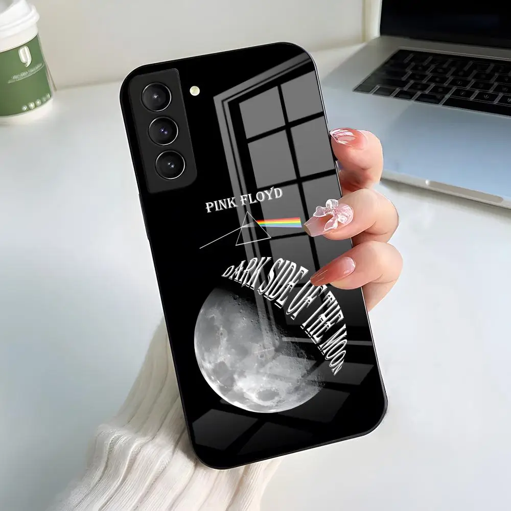 Pink Floyd Themed Glass Phone Case - Rock Band Edition