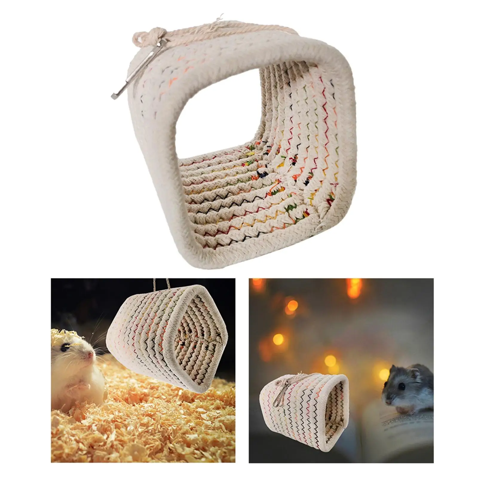 Small Animals Hamster Tunnels Collapsible Play Toy Tunnel for Guinea