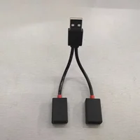 2 In 1 Out USB HUB Car Usb Splitter Cable Hub Multifunction Adapter Cord Charging Cable for iPhone Android Smart Phone - Image 3