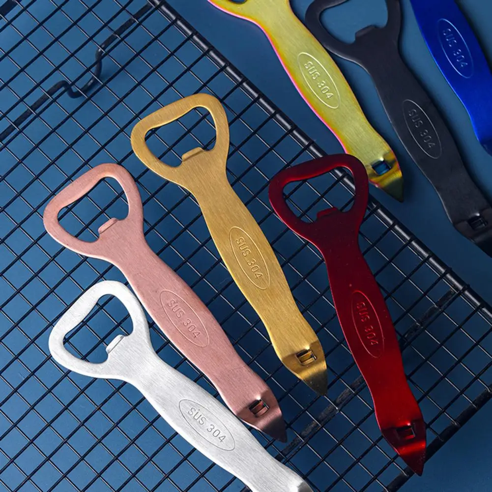 Useful Household Bar Wine Can Cap Opening Tool Jar Opener Bright Finish