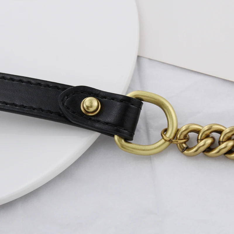 13mm Antique Gold Aluminum Purse Chain Strap, Bag Handle Chain, Crossbody  Bag Strap, Chain Strap With Clasps, Shoulder Handbag Strap Chain 