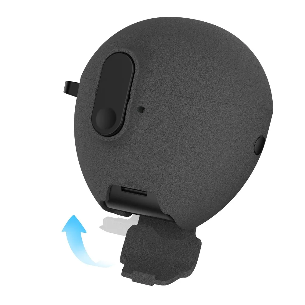 Innovative Shockproof Magnetic Earphone Case with Phone Stand & Hook - TPU Protective Sleeve