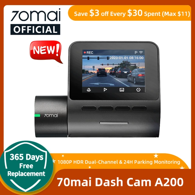 70mai Dash Cam M300 Car DVR 140° FOV 1296P Night Vision Dash Camera  Recorder 24H Parking Monitor WIFI & App Control - AliExpress