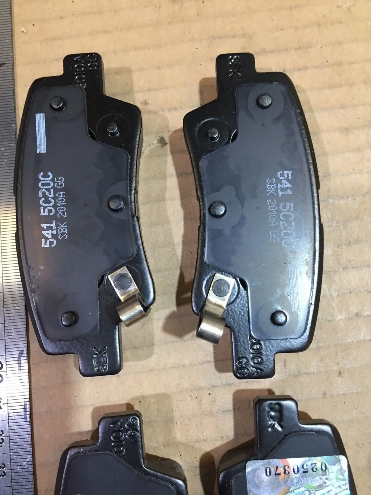 쌍용 티볼리/XLV 2015-2020용  리어 브레이크 패드 세트    48413350B0 48413351B0