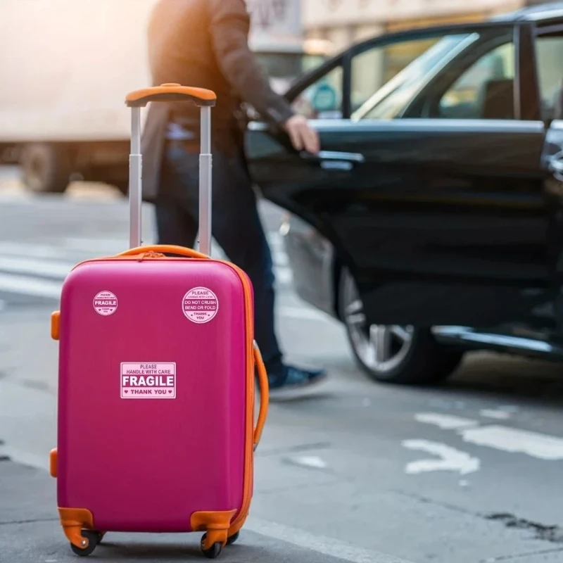 100 ملصق هش للشحن، ملصقات غير مطوية أو مطوية، ملصق...